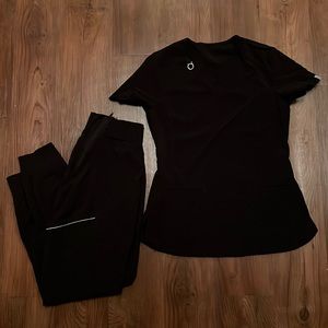 Black Cherokee infinity scrubs